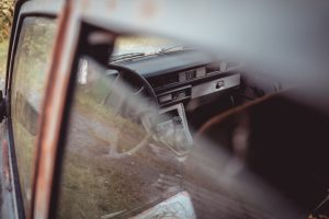 Photo Vehicle dashboard